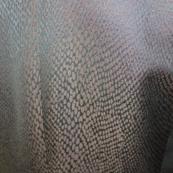 Robert Graham Black Reptile Textured Single Breasted Blazer Size 8 - Picture 9 of 13